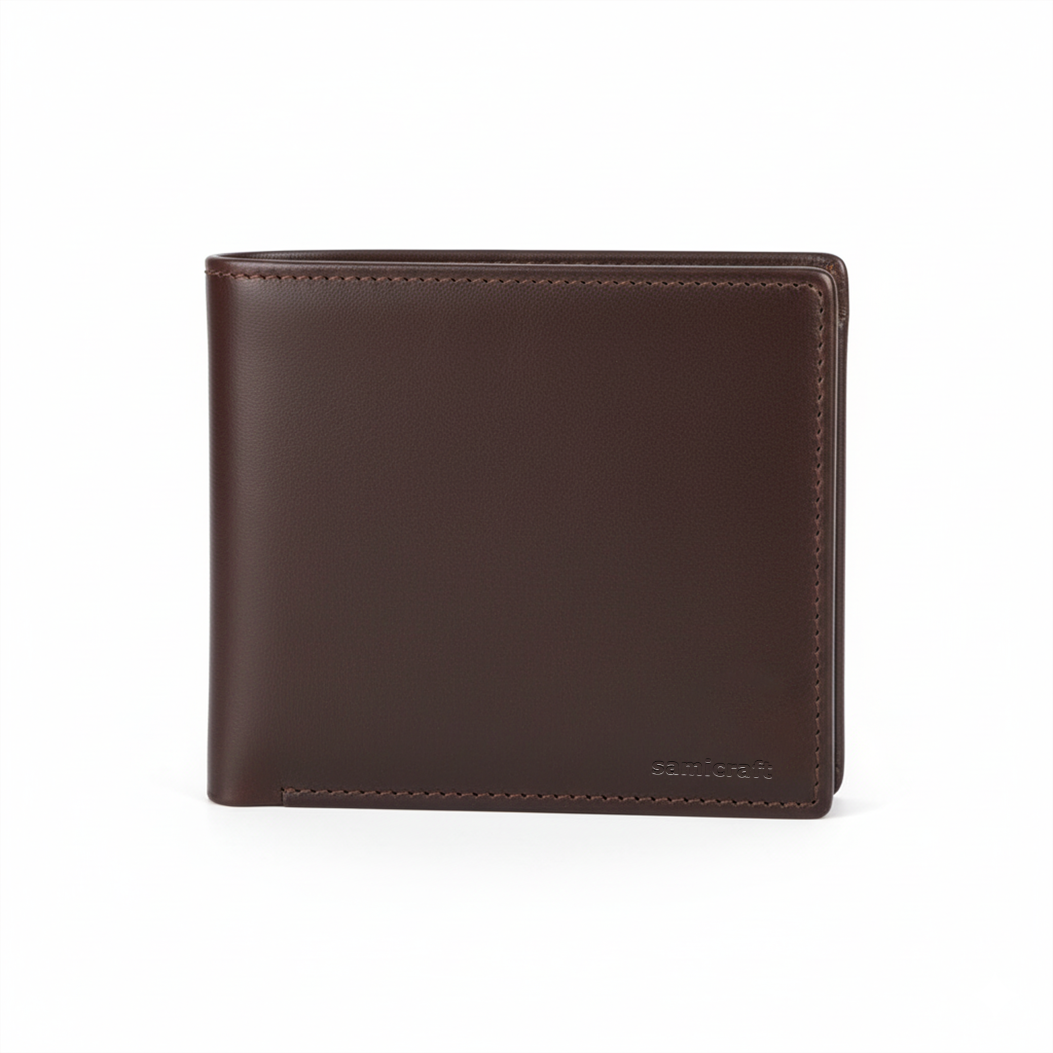 Luxury style leather wallet-For Men-Brown Color