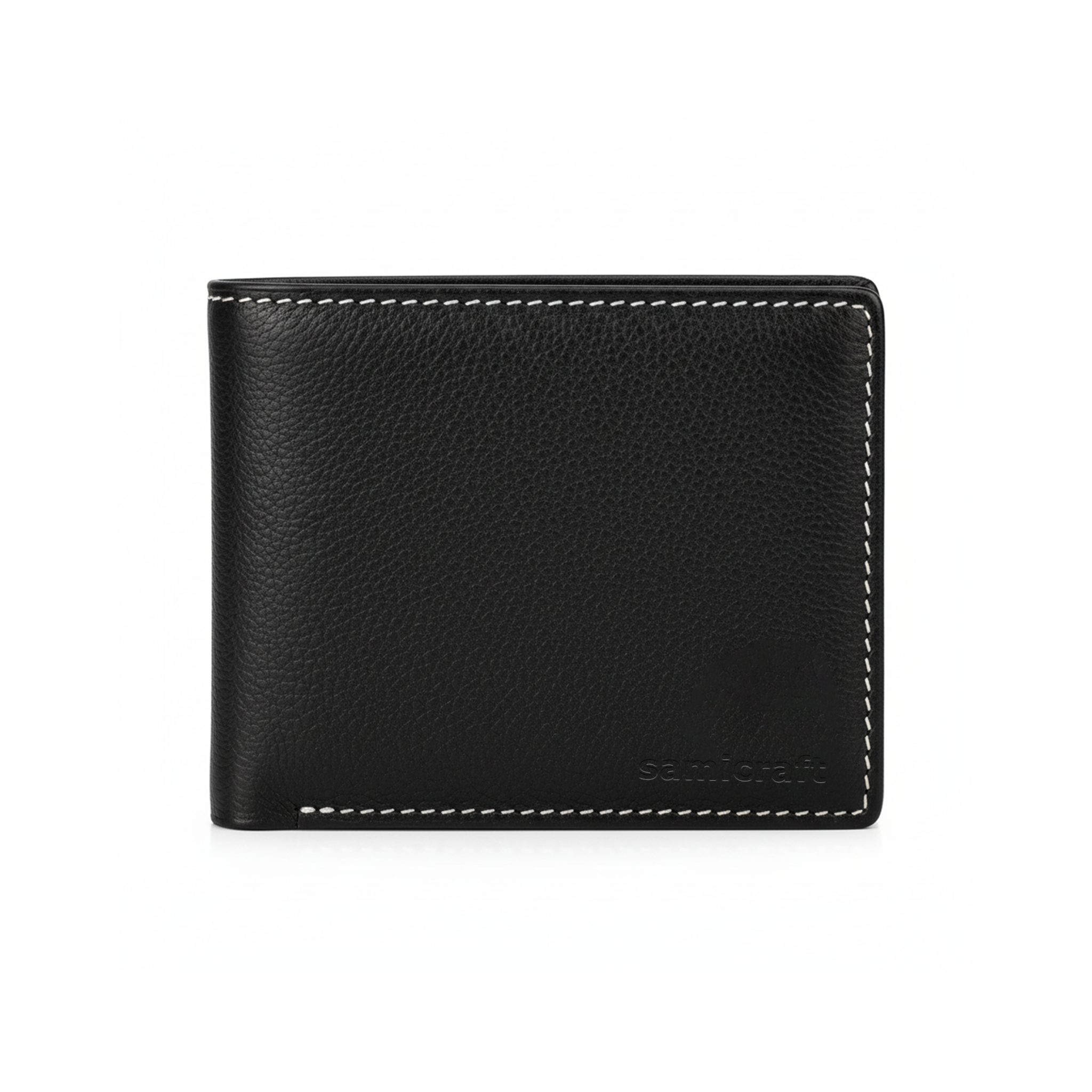 Luxury style leather wallet-For Men-Black Color
