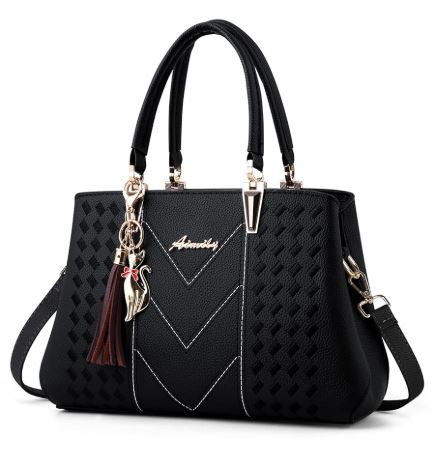 luxury leather handbag